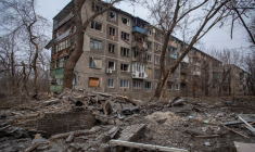 Frappe militaire russe à Chasiv Yar