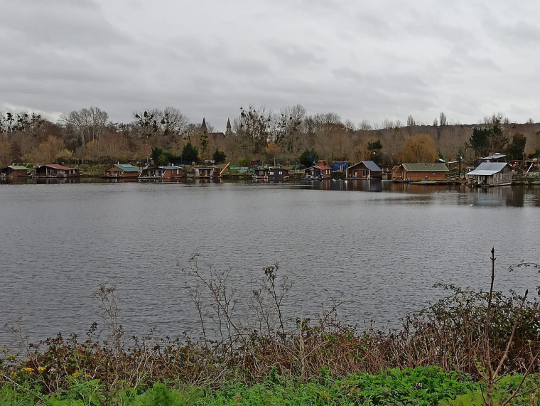 Étang Galiotte lac plan d'eau Carrières-sous-Poissy (Crédit photo: Laurentre - Wikimedia Commons)