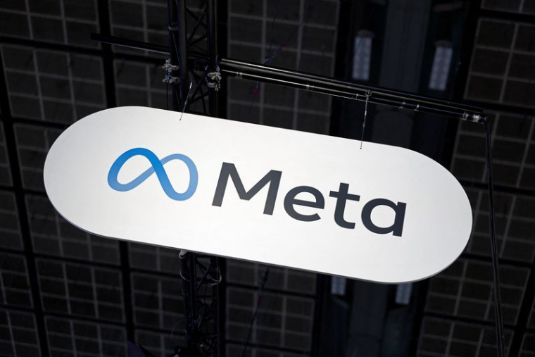 Le logo de Meta est vu lors de la conférence VivaTech à Paris