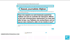 À Kaboul, avec les recalés de l’évacuation : “Les ONG et les pays occidentaux nous ont vendus aux Taliban”