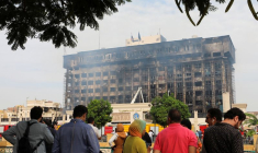 Incendie dans un bâtiment de la police à Ismailia