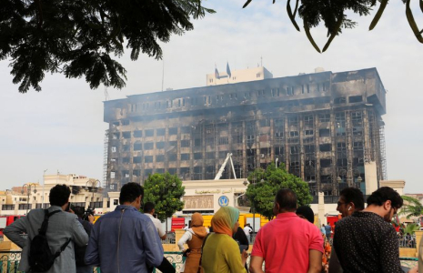 Incendie dans un bâtiment de la police à Ismailia