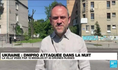Ukraine : Dnipro attaquée dans la nuit, la ville visée par 16 missiles et 20 drones russes