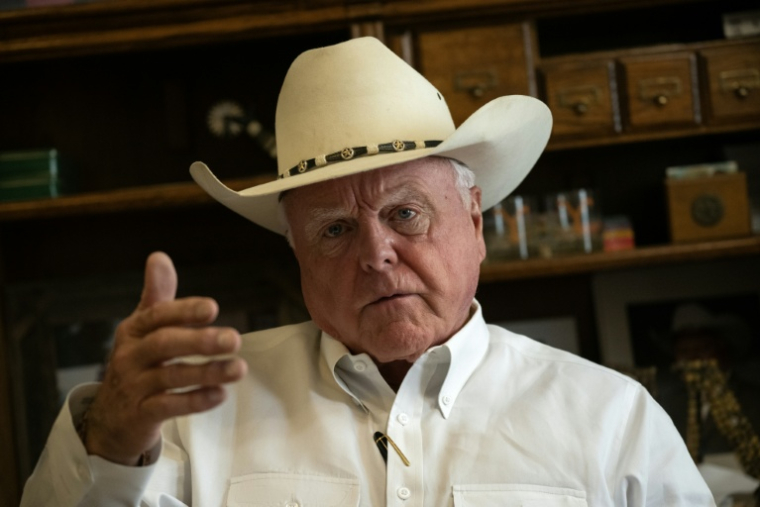 Sid Miller à Stephenville, Texas, le 11 septembre 2026 ( AFP / RONALDO SCHEMIDT )
