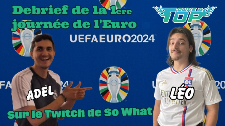 Venez, on débrief le début de l’Euro sur Twitch !