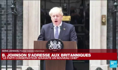 Boris Johnson annonce sa démission comme chef du Parti conservateur