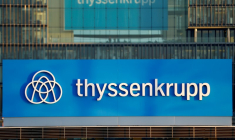 THYSSENKRUPP DÉGAGE UN BÉNÉFICE AU TROISIÈME TRIMESTRE