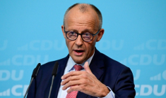 Friedrich Merz à Berlin, le 17 septembre 2026. ( AFP / John MACDOUGALL )