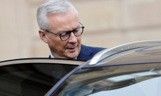 Bruno Le Maire à Paris, le 8 novembre 2023. ( AFP / LUDOVIC MARIN )