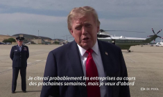 USA: Trump dit que l'argent des contribuables ne financera pas sa salle de bal