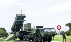 Un système de défense anti-aérienne Patriot à Taipei, à Taïwan, le 11 juillet 2025. ( AFP / I-HWA CHENG )