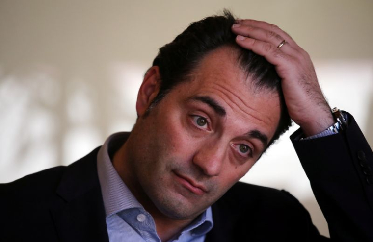 Antonio Filosa assiste à une conférence de presse à Sao Paulo