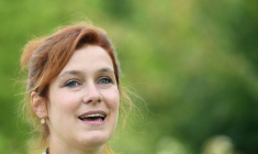 La maire Ecologiste de Poitiers Léonore Moncond'huy, à Poitiers le 19 août 2021 ( AFP / MEHDI FEDOUACH )