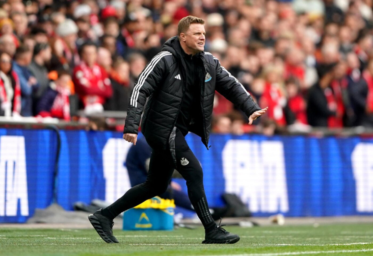 Eddie Howe de retour sur le banc de Newcastle après sa pneumonie