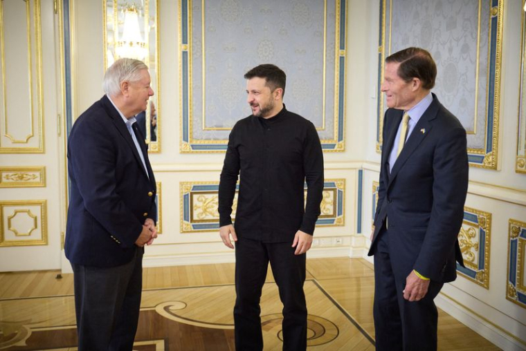 Ukraine's President Zelenskiy meets with U.S. Senators