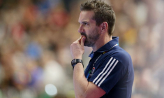 Le sélectionneur de l'équipe de France Guillaume Gille