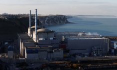 Centrale nucléaire d'EDF à petit-Caux, près de Dieppe, France