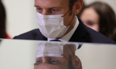 EMMANUEL MACRON EN RUSSIE LUNDI, EN UKRAINE MARDI, DIT L'ÉLYSÉE