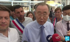 Ban Ki-Moon à Marseille : pétanque et défense du climat au programme