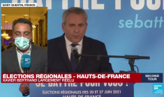 Elections régionales: le sortant Xavier Bertrand (ex-LR) l'emporte dans les Hauts-de-France