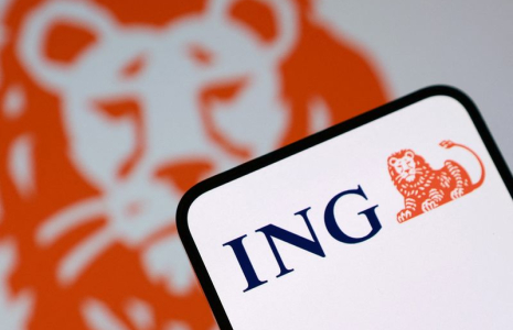 L'illustration montre le logo du groupe ING