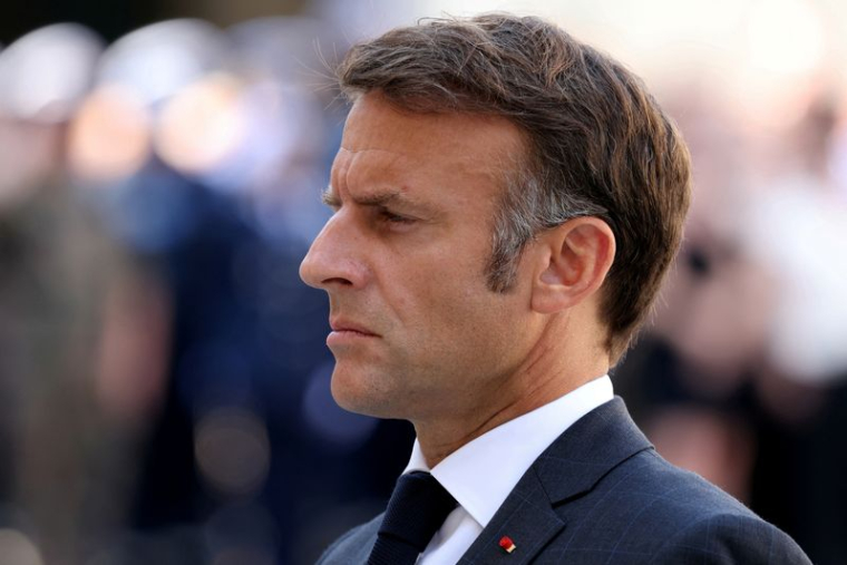 Emmanuel Macron au 80e anniversaire de la Libération de Paris