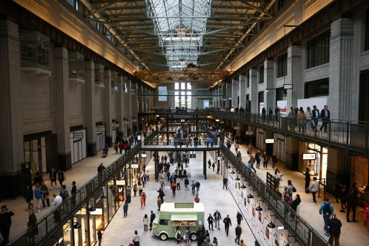 Le centre commercial Battersea Power Station à Londres