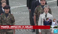 14 juillet en France : le défilé s'achève, l'engagement de la jeunesse mis à l'honneur