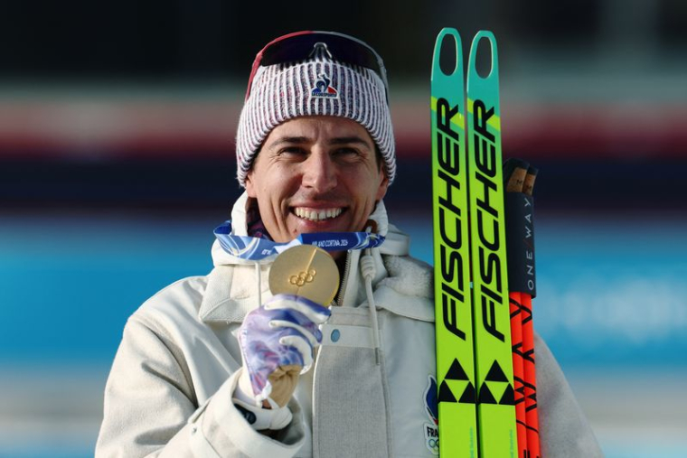 Biathlon - Cérémonie de victoire du sprint 10km hommes