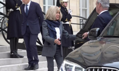 Olena Zelenska, épouse du président ukrainien, est reçue à l'Elysée