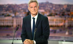 Fabien Roussel, secrétaire national du PCF et candidat à la présidentielle, à Paris le 6 septembre 2026 ( AFP / Martin Bureau )