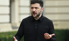 Le président ukrainien Volodymyr Zelensky à Kiev le 4 décembre 2025. ( AFP / Genya SAVILOV )