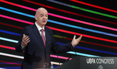 Le président de la FIFA Gianni Infantino