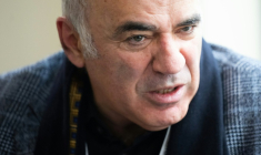 Garry Kasparov, le 12 mars 2024, à Washington ( AFP / SAUL LOEB )