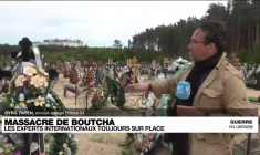 Ukraine : des "centaines de tombes" au cimetière de Boutcha