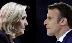 LE PEN (27,8%), MACRON (26,2%), MÉLENCHON (18,66%), SELON LES RÉSULTATS PARTIELS