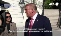 Trump à Macron : "Vous devriez fermer vos frontières"