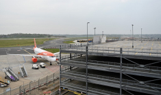 L'aéroport de Luton, au Royaume-Uni. ( AFP / JUSTIN TALLIS )