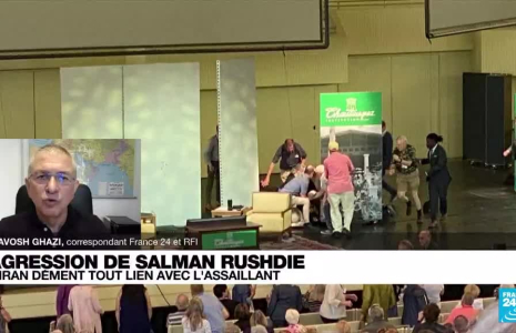 L'Iran dément "catégoriquement" tout lien avec l'assaillant de Salman Rushdie