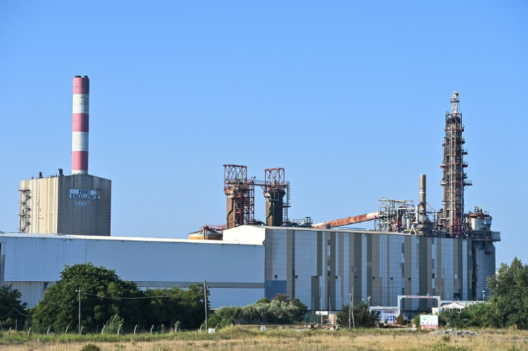 Usine Fibre Excellencede Tarascon,dans les Bouches-du-Rhône, le 29 juillet 2026. ( AFP / Sylvain THOMAS )