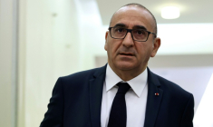 Le ministre de l'Intérieur Laurent Nuñez, le 9 juin 2026 à Paris ( AFP / SIMON WOHLFAHRT )