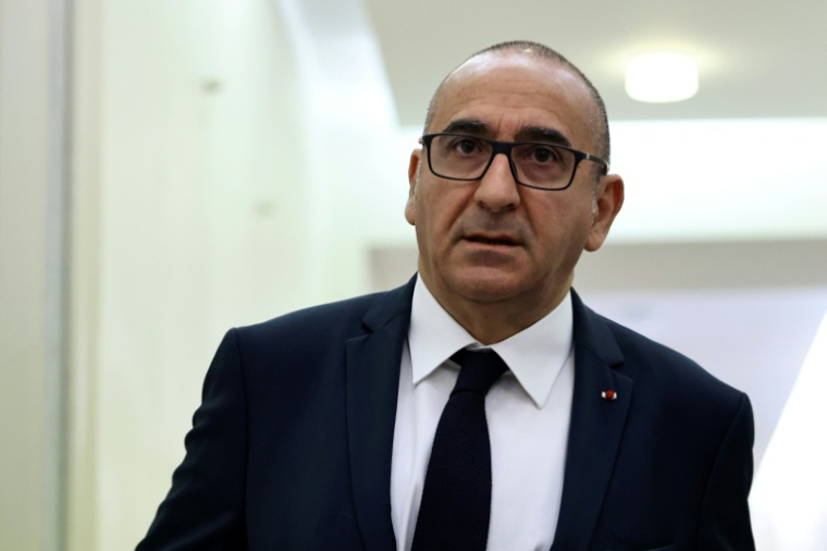 Le ministre de l'Intérieur Laurent Nuñez, le 9 juin 2026 à Paris ( AFP / SIMON WOHLFAHRT )