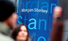 Photo d'archives du logo de Morgan Stanley