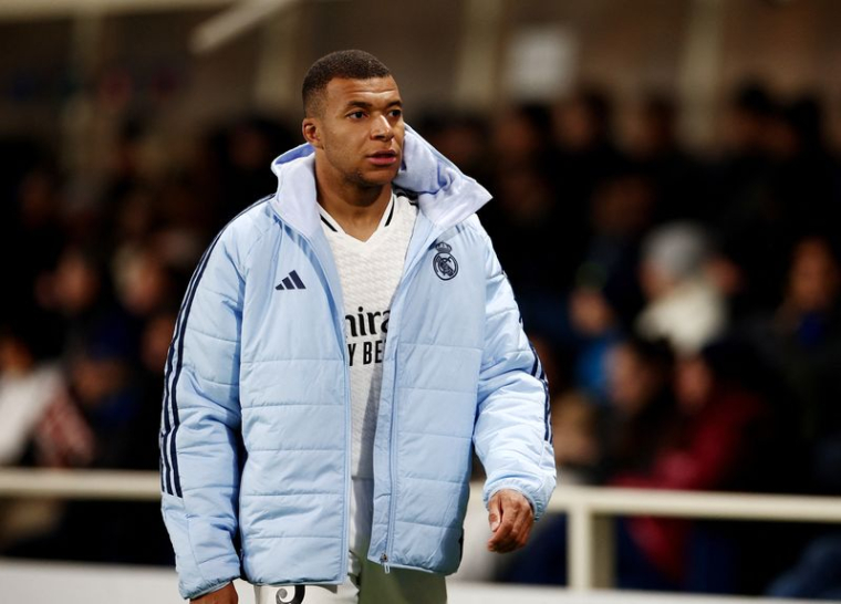 Kylian Mbappé du Real Madrid