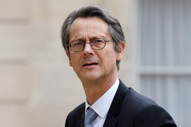 Olivier Andriès, à Paris, en mai 2023 ( AFP / LUDOVIC MARIN )