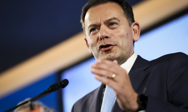 Le Premier ministre portugais Luis Montenegro le 19 mai 2025 à Lisbonne ( AFP / FILIPE AMORIM )