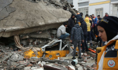 Tremblement de terre à Diyarbakir, en Turquie