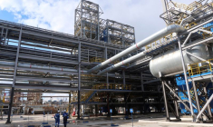 Une usine pétrochimique de Gazprom Neftekhim Salavat en Russie