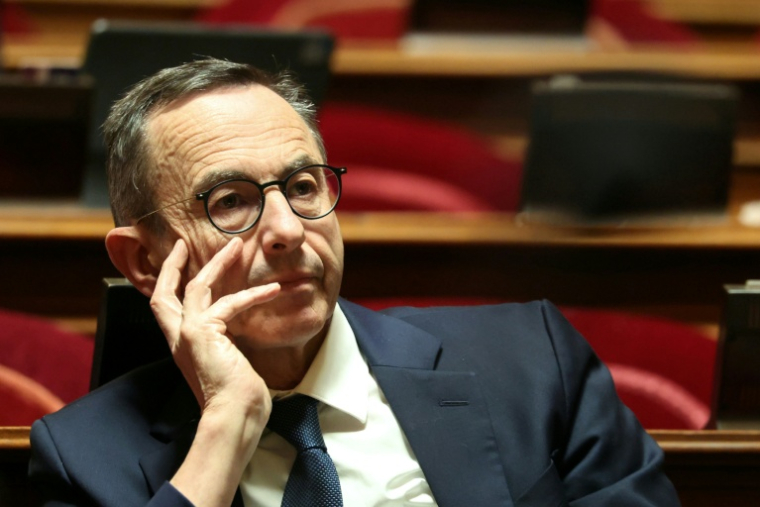 Le président des Républicains Bruno Retailleau a Sénat, le 20 janvier 2026 à Paris ( AFP / Alain JOCARD )