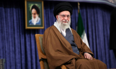 Le guide suprême iranien, l'ayatollah Ali Khamenei, le 20 octobre 2025 à Téhéran  ( KHAMENEI.IR / - )